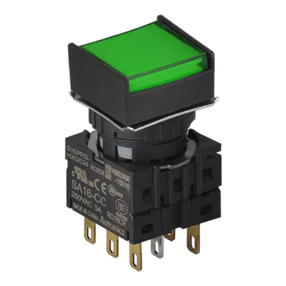Ảnh của aut.vn Công tắc nút nhấn Autonics S16PRS-H3G2C12