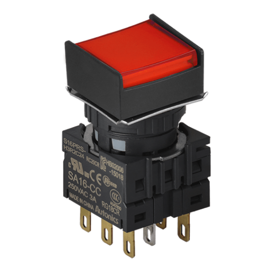 Ảnh của aut.vn Công tắc nút nhấn Autonics S16PRS-H3R2C24