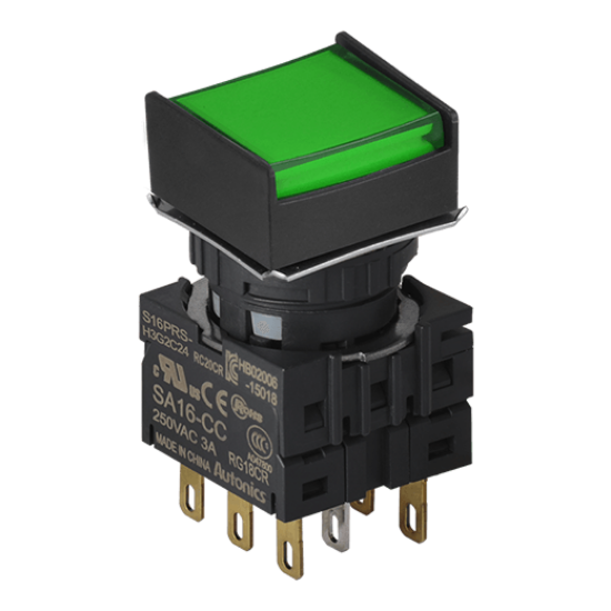 Ảnh của aut.vn Công tắc nút nhấn Autonics S16PRS-H4G2C12