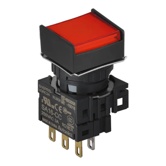 Ảnh của aut.vn Công tắc nút nhấn Autonics S16PRS-H4RC12