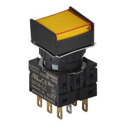 Ảnh của aut.vn Công tắc nút nhấn Autonics S16PRS-H4Y2C12