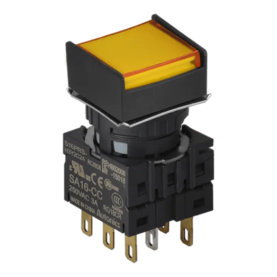 Ảnh của aut.vn Công tắc nút nhấn Autonics S16PRS-H4Y2C24