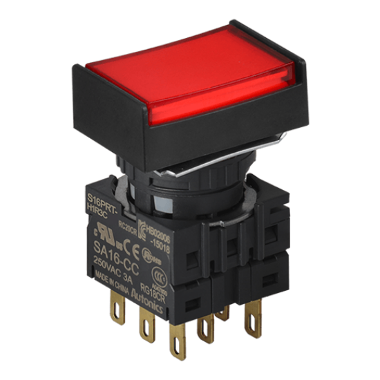 Ảnh của aut.vn Công tắc nút nhấn Autonics S16PRT-H1R3C