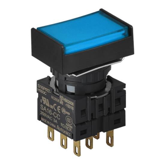 Ảnh của aut.vn Công tắc nút nhấn Autonics S16PRT-H2B3C