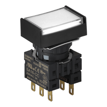 Ảnh của aut.vn Công tắc nút nhấn Autonics S16PRT-H2W2C