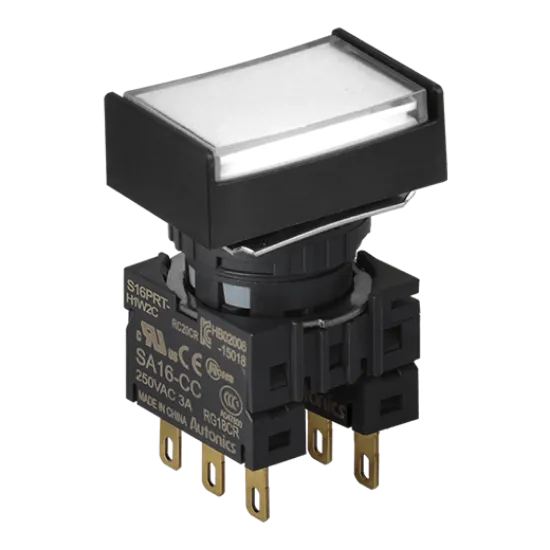 Ảnh của aut.vn Công tắc nút nhấn Autonics S16PRT-H2W2C