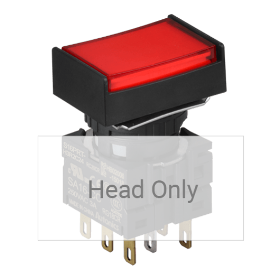 Ảnh của aut.vn Công tắc nút nhấn Autonics S16PRT-H3R