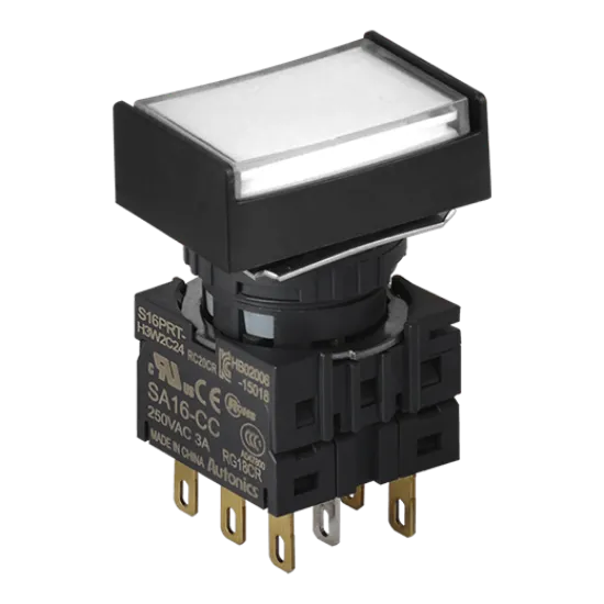 Ảnh của Công tắc nút nhấn Autonics S16PRT-H3W2C12