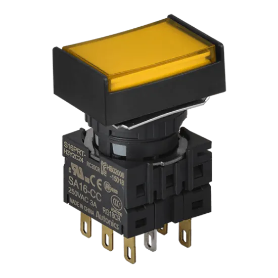 Ảnh của aut.vn Công tắc nút nhấn Autonics S16PRT-H3Y2C5