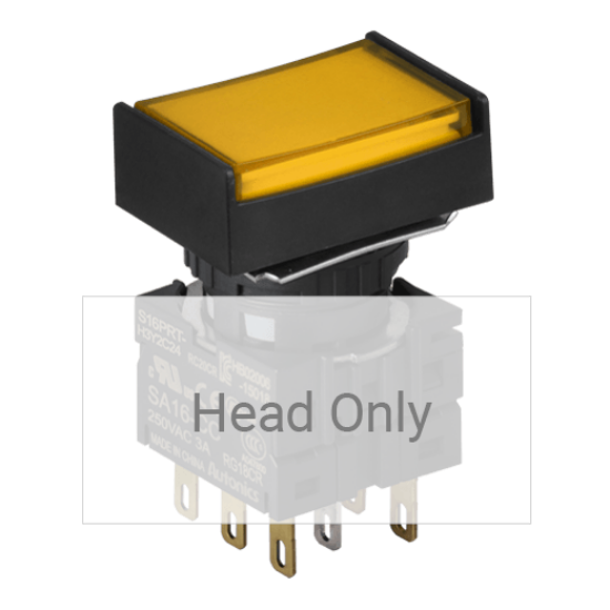 Ảnh của aut.vn Công tắc nút nhấn Autonics S16PRT-H4Y