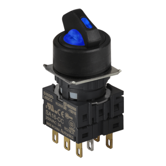 Ảnh của aut.vn Công tắc nút nhấn Autonics S16SR-L2B2C5