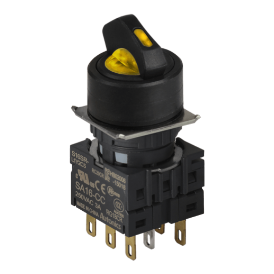 Ảnh của aut.vn Công tắc nút nhấn Autonics S16SR-L2Y2C5