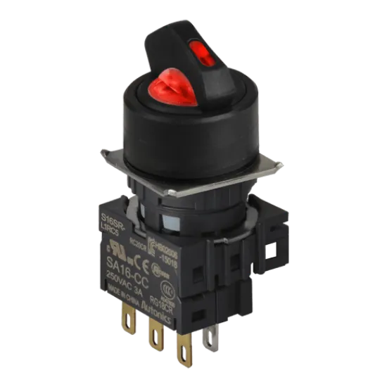Ảnh của aut.vn Công tắc nút nhấn Autonics S16SR-L3RC12