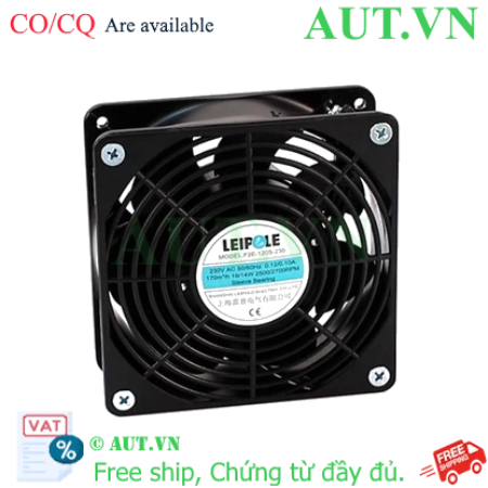 Ảnh của Quạt Tủ Điện Leipole F2E-120S-230: 120mm, 220VAC, Bạc Đạn Siêu Bền