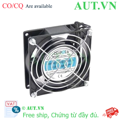 Ảnh của Quạt Tủ Điện Leipole F2E-120S-24 (24VAC) - 120x120x38mm, Lưu Lượng 178m³/h, Siêu Êm