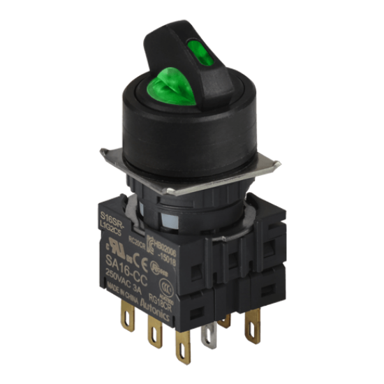 Ảnh của aut.vn Công tắc nút nhấn Autonics S16SR-L6G2C12