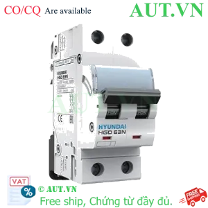 Ảnh của MCB Hyundai HGD63N 2P 20A 6kA
