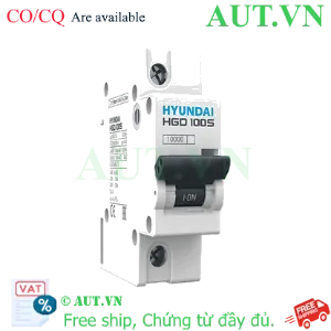Ảnh của MCB Hyundai HGD100S 1P 80A 10kA