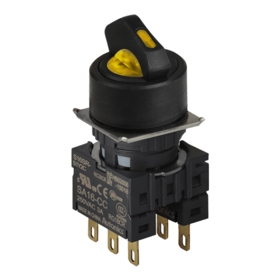 Ảnh của aut.vn Công tắc nút nhấn Autonics S16SR-S2Y2C