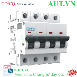 Ảnh của MCB Hyundai HGD63P 4P 40A 10kA