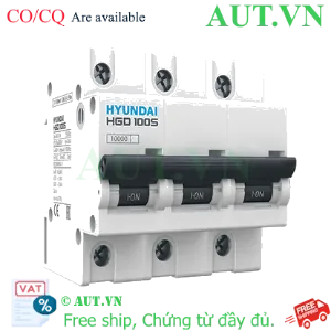 Ảnh của MCB Hyundai HGD100S 3P 100A 10kA