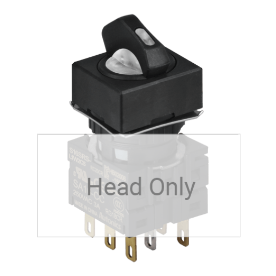 Ảnh của aut.vn Công tắc nút nhấn Autonics S16SRS-L3W