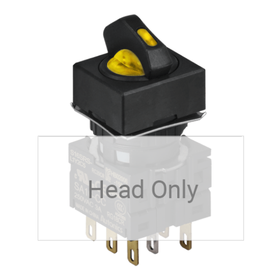 Ảnh của aut.vn Công tắc nút nhấn Autonics S16SRS-L3Y