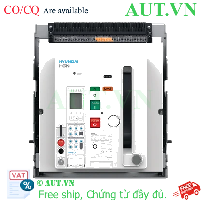 Ảnh của Máy cắt không khí Hyundai HGN40B3BM0C0S051Q 3P 4000A 100kA DR