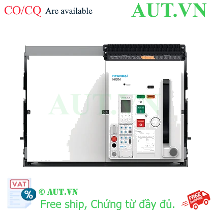 Ảnh của Máy cắt không khí Hyundai HGN50C4HM0C0S051S 4P 5000A 100kA FIX