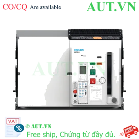 Ảnh của Máy Cắt Không Khí ACB Hyundai HGN50C4HM0C0S051S 4P 5000A 100kA - Lắp Cố Định, Chính Hãng, Công Suất Lớn