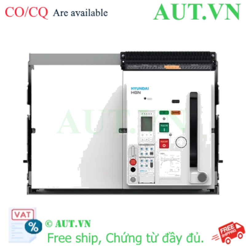 Ảnh của Máy Cắt Không Khí ACB Hyundai HGN50C4HM0C0S051S 4P 5000A 100kA - Lắp Cố Định, Chính Hãng