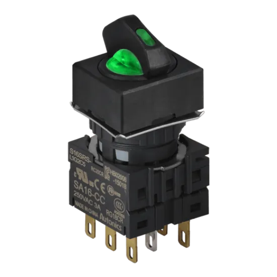 Ảnh của aut.vn Công tắc nút nhấn Autonics S16SRS-L4G2C24