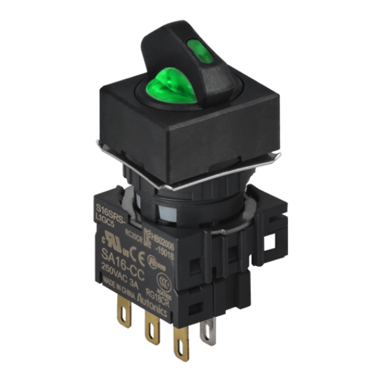 Ảnh của aut.vn Công tắc nút nhấn Autonics S16SRS-L4GC12