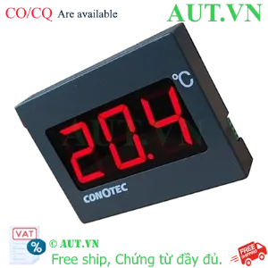 Ảnh của Đồng hồ hiển thị nhiệt độ Conotec CNT-PM3000 | Độ chính xác ±0.5% | Hỗ trợ Pt100 & Thermocouple