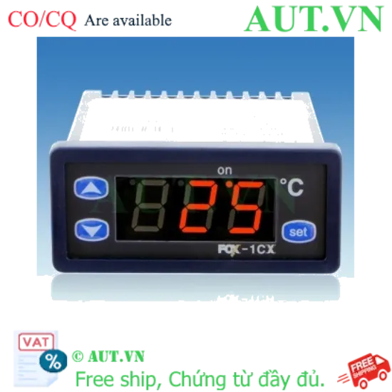 Ảnh của Bộ điều khiển nhiệt độ Conotec FOX-1CX 71x29mm