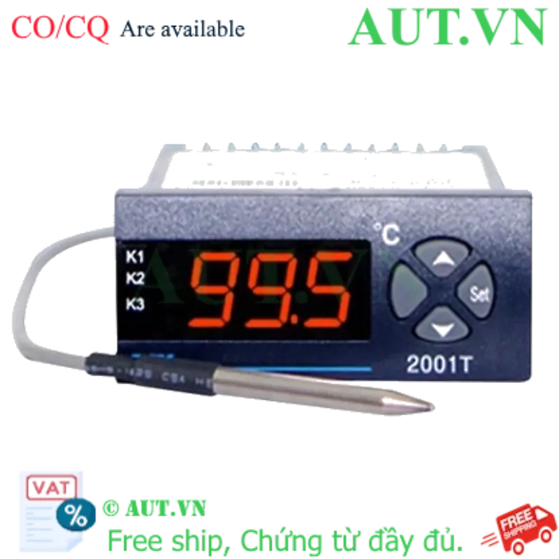 Ảnh của Bộ điều khiển nhiệt độ Conotec FOX-2001T 71x29mm