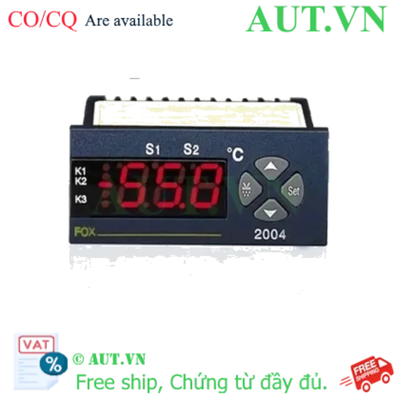Ảnh của Bộ điều khiển nhiệt độ Conotec FOX-2004 71x29mm