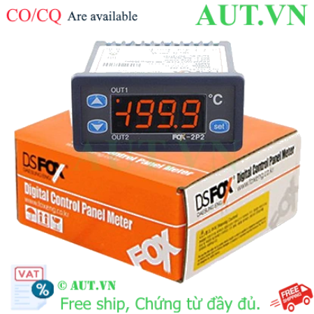 Ảnh của Bộ điều khiển nhiệt độ Conotec FOX-2P2 71x29mm