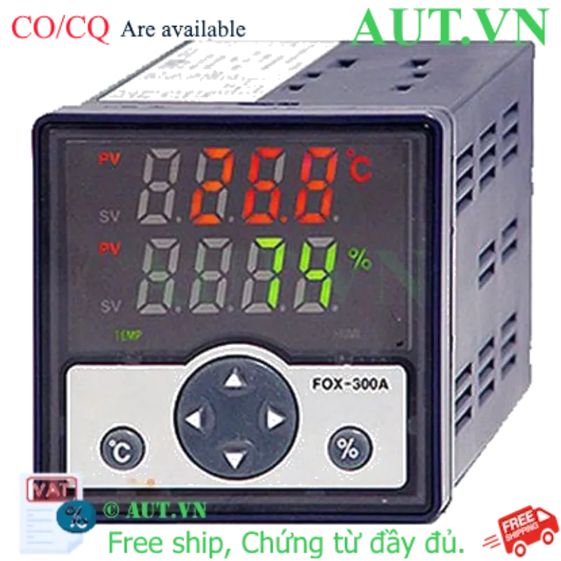 Ảnh của Bộ điều khiển nhiệt độ Conotec FOX-300-2S 68x68mm