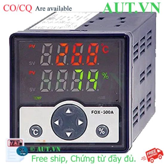 Ảnh của Bộ điều khiển nhiệt độ Conotec FOX-300A 68x68mm