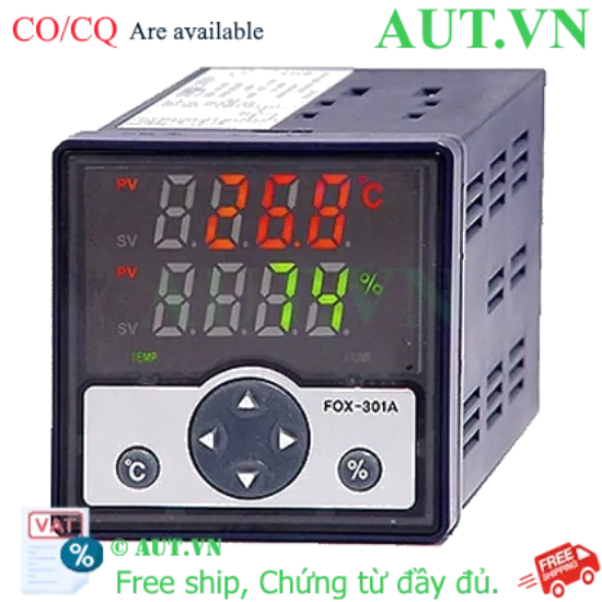 Ảnh của Bộ điều khiển nhiệt độ Conotec FOX-301A 68x68mm