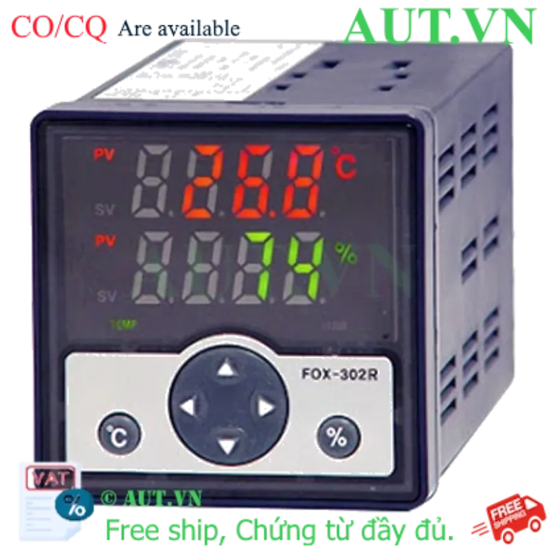 Ảnh của Bộ điều khiển nhiệt độ Conotec FOX-302R 68 x68mm