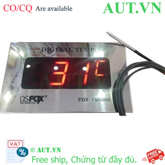 Ảnh của Đồng hồ hiển thị nhiệt độ Conotec FOX-PM5000
