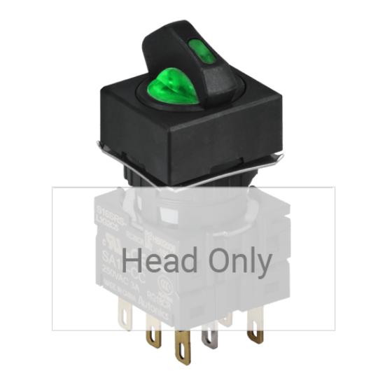 Ảnh của aut.vn Công tắc nút nhấn Autonics S16SRS-L6G