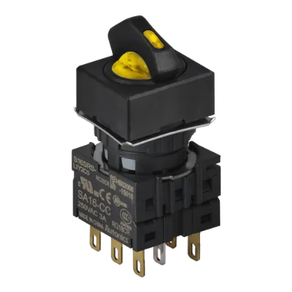 Ảnh của aut.vn Công tắc nút nhấn Autonics S16SRS-L6Y2C12