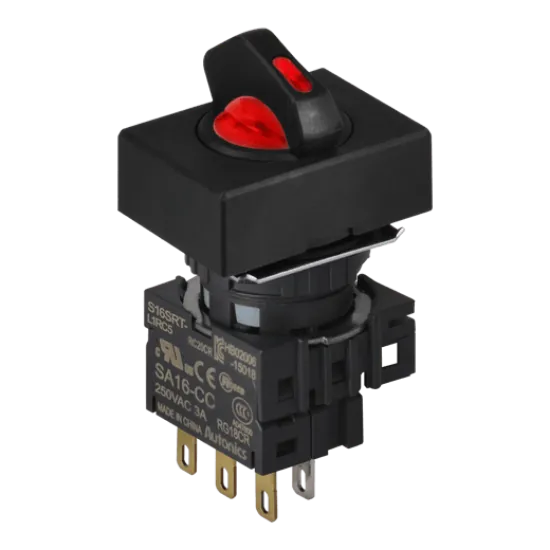 Ảnh của aut.vn Công tắc nút nhấn Autonics S16SRT-L2RC5