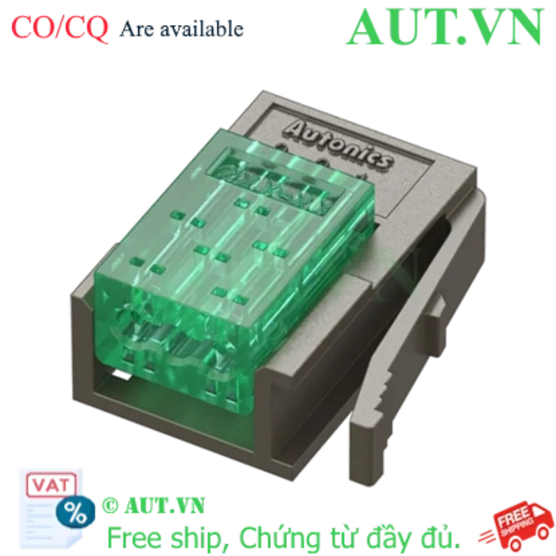 Ảnh của Khớp Nối Nhanh Autonics CNE-P03-GN 3 Chân - Xanh Lá, Chống Cháy UL94V-0, Tiếp Điểm Mạ Vàng