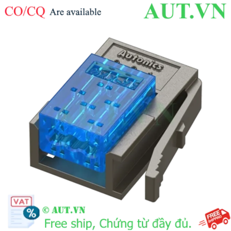 Ảnh của Khớp Nối Nhanh Autonics CNE-P03-BL 3 Chân (Xanh) | Chuẩn e-CON Kết Nối Không Tuốt Dây