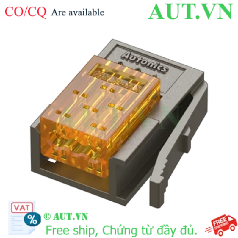 Ảnh của Khớp Nối Nhanh Autonics CNE-P03-OG 3 Chân | Mạ Vàng, Chống Cháy UL94V-0