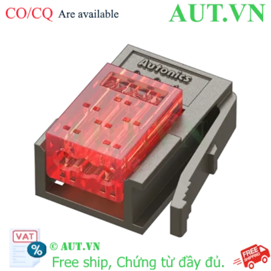 Ảnh của Khớp Nối Nhanh Autonics CNE-P03-RE | 3 Chân, AWG24-26, Màu Đỏ - AUT VN